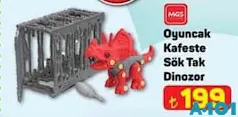 MGS OYUNCAK KAFESTE SÖK TAK DİNOZOR fiyat ve kampanya bilgisi